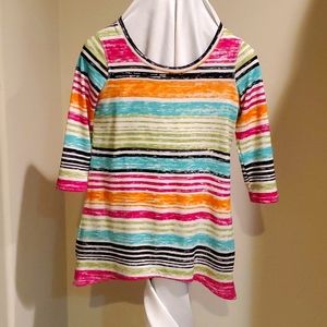 Colorful Onque Petite top